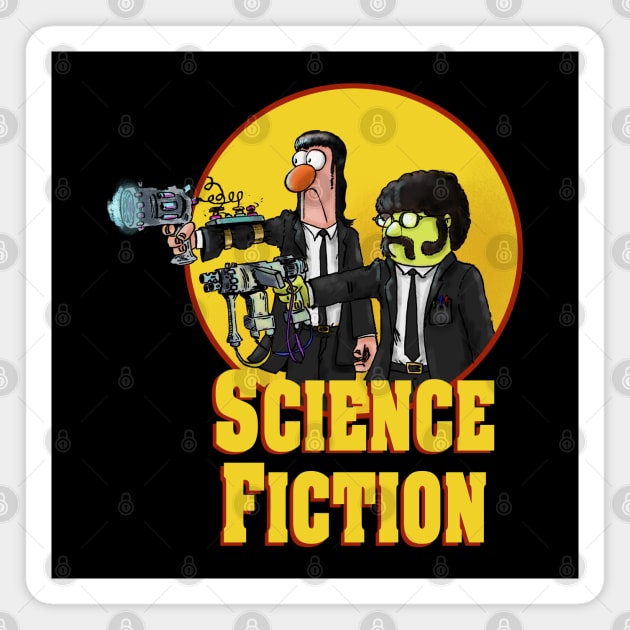For Science Fiction Magnet by plane_yogurt